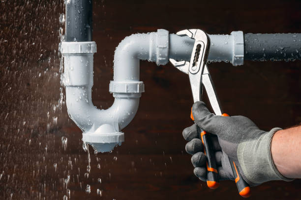 Professional Plumbing technician working in Trumbull, CT